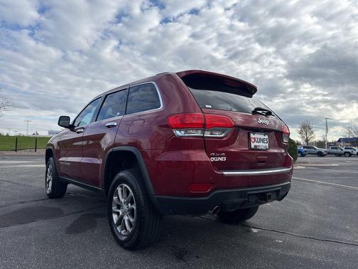 Deep Cherry Red Crystal Pearlcoat 2014 Jeep Grand Cherokee Limited
