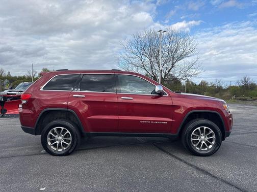 Deep Cherry Red Crystal Pearlcoat 2014 Jeep Grand Cherokee Limited