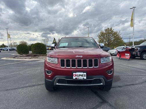 Deep Cherry Red Crystal Pearlcoat 2014 Jeep Grand Cherokee Limited