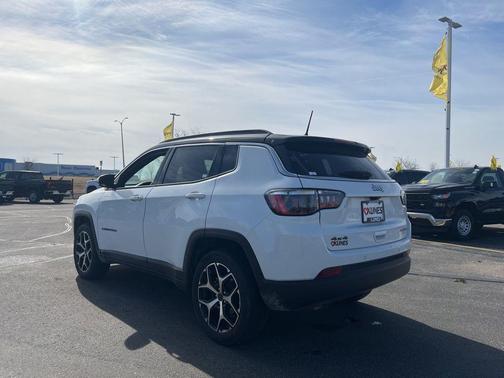 Bright White Clearcoat 2025 Jeep Compass Limited