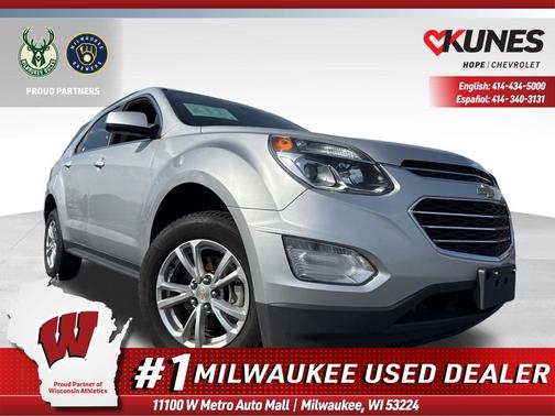 Silver Ice Metallic 2017 Chevrolet Equinox 1LT