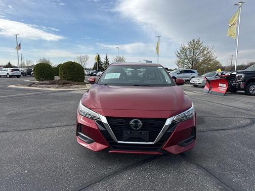 Scarlet Ember Tintcoat 2020 Nissan Sentra SV