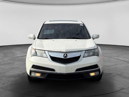 Aspen White Pearl 2013 Acura MDX 3.7L Technology