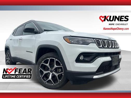 Bright White Clearcoat 2025 Jeep Compass Limited