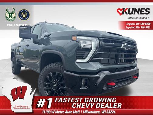 Cypress Gray 2026 Chevrolet Silverado 3500 LTZ