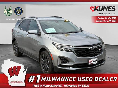Sterling Gray Metallic 2024 Chevrolet Equinox AWD RS