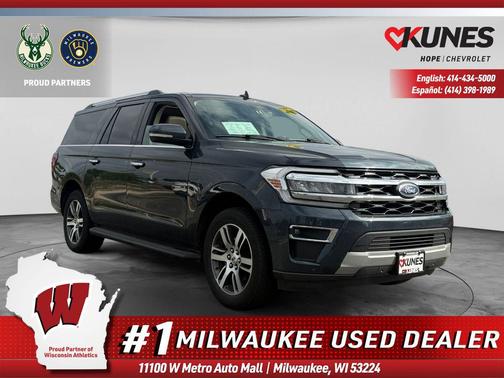Blue Metallic 2024 Ford Expedition Max Limited