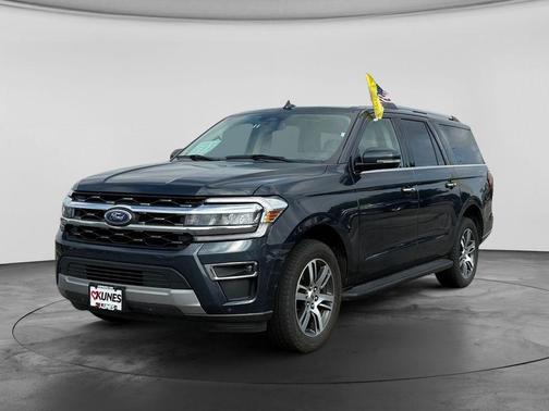 Blue Metallic 2024 Ford Expedition Max Limited