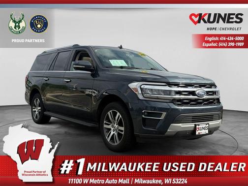 Blue Metallic 2024 Ford Expedition Max Limited