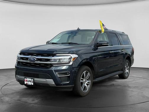 Blue Metallic 2024 Ford Expedition Max Limited