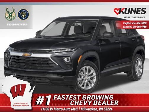 Mosaic Black Metallic 2026 Chevrolet Trailblazer LS