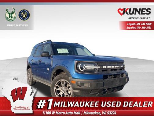 ATLAS BLUE METALLIC 2024 Ford Bronco Sport Big Bend