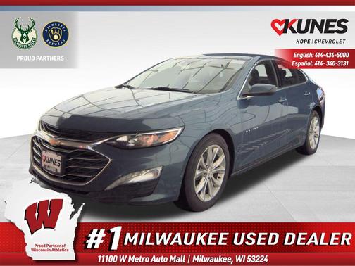 Lakeshore Blue Metallic 2024 Chevrolet Malibu FWD 1LT
