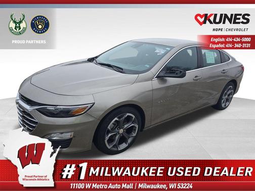 Mineral Gray Metallic 2024 Chevrolet Malibu FWD 1LT