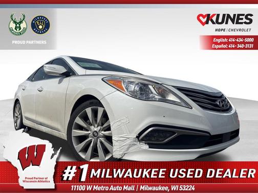 Hyper White 2017 Hyundai Azera Limited