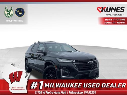 Mosaic Black Metallic 2023 Chevrolet Traverse LS