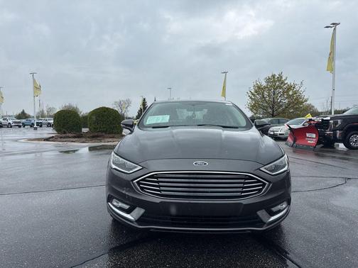 MAGNETIC METALLIC 2017 Ford Fusion SE