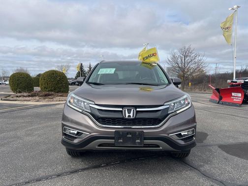 Gray 2016 Honda CR-V EX-L