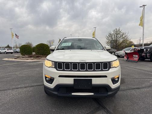 White Clearcoat 2020 Jeep Compass Latitude