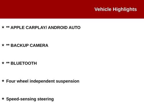 Sangria 2020 Kia Sorento LX