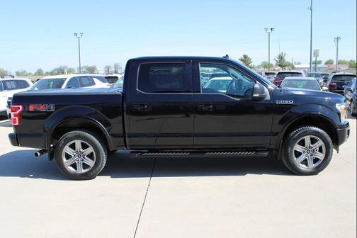 Shadow Black 2018 Ford F-150 XLT