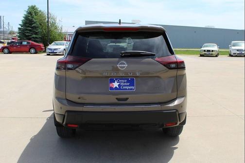 Baja Storm Metallic 2025 Nissan Rogue SV