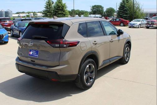 Baja Storm Metallic 2025 Nissan Rogue SV