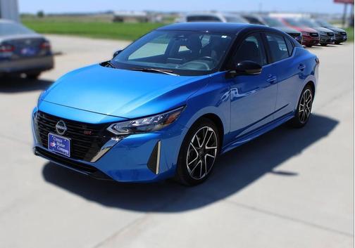 Electric Blue Metallic/Super Black 2024 Nissan Sentra SR