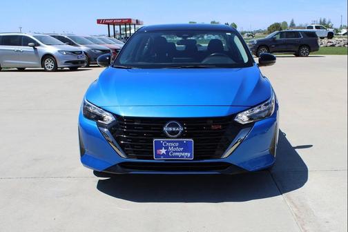 Electric Blue Metallic/Super Black 2024 Nissan Sentra SR