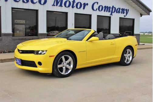Bright Yellow 2015 Chevrolet Camaro 1LT