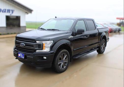Shadow Black 2018 Ford F-150 XLT