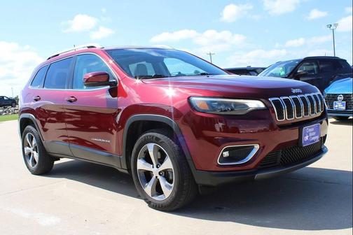 Velvet Red Pearlcoat 2019 Jeep Cherokee Limited