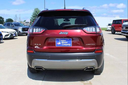 Velvet Red Pearlcoat 2019 Jeep Cherokee Limited