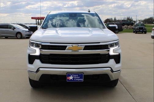 Summit White 2025 Chevrolet Silverado 1500 LT