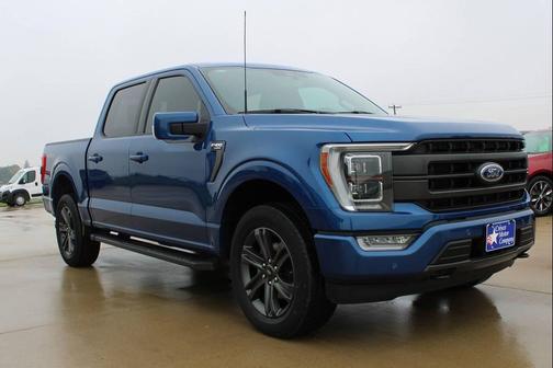Atlas Blue Metallic 2023 Ford F-150 Lariat