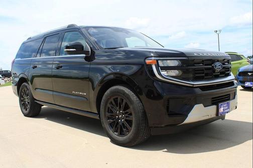 Agate Black 2025 Ford Expedition Max Platinum