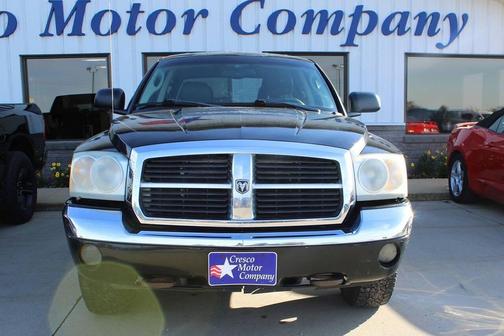 Black Clearcoat 2005 Dodge Dakota Laramie Quad Cab