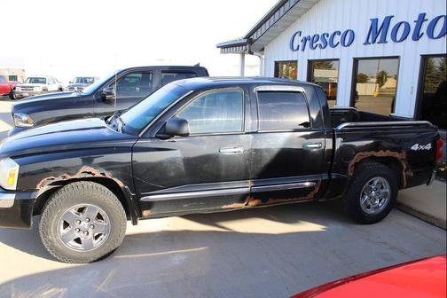 Black Clearcoat 2005 Dodge Dakota Laramie Quad Cab