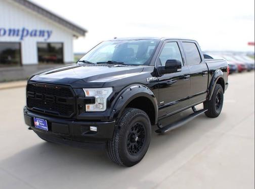 Shadow Black 2017 Ford F-150 Lariat