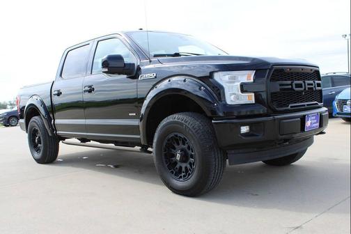 Shadow Black 2017 Ford F-150 Lariat