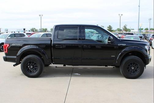 Shadow Black 2017 Ford F-150 Lariat