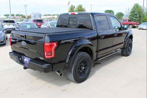 Shadow Black 2017 Ford F-150 Lariat