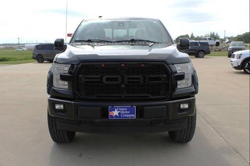 Shadow Black 2017 Ford F-150 Lariat