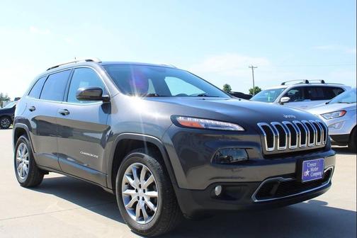 Granite Crystal Metallic Clearcoat 2018 Jeep Cherokee Limited