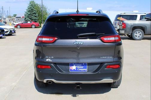 Granite Crystal Metallic Clearcoat 2018 Jeep Cherokee Limited