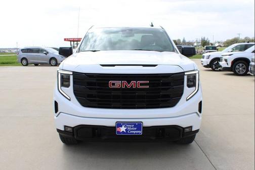Summit White 2024 GMC Sierra 1500 Elevation