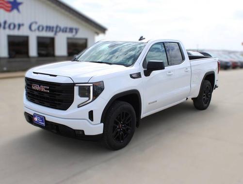 Summit White 2024 GMC Sierra 1500 Elevation