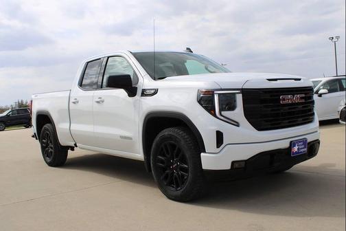Summit White 2024 GMC Sierra 1500 Elevation