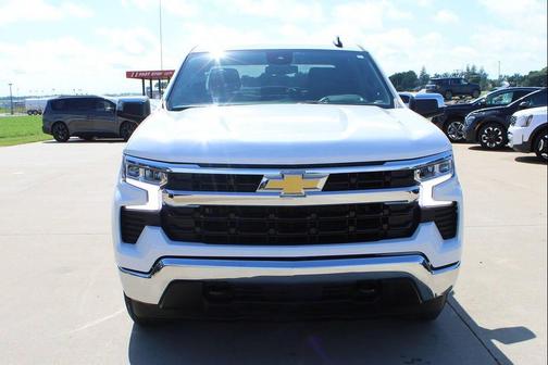 Summit White 2025 Chevrolet Silverado 1500 LT