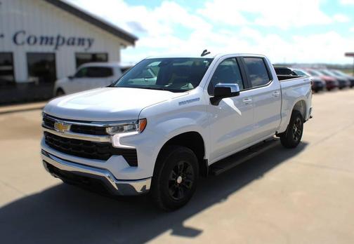 Summit White 2025 Chevrolet Silverado 1500 LT